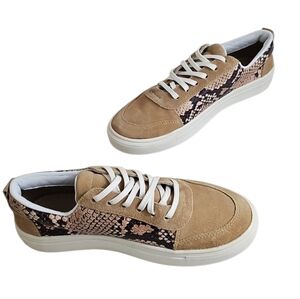 Kaanas~Size 6~Beige/Brown Lipari-Snd Sneaker